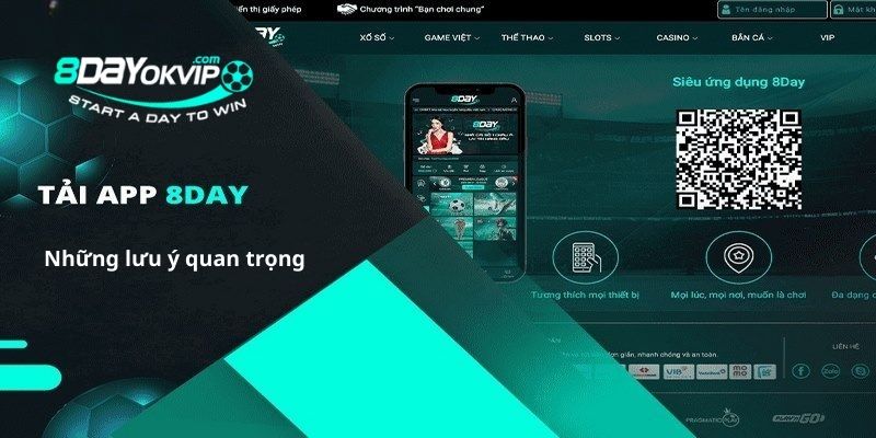 hướng dẫn tải app 8Day